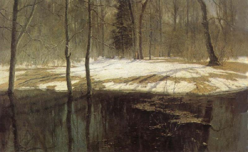 Stanislav Zhukovsky Spring Floods oil painting picture